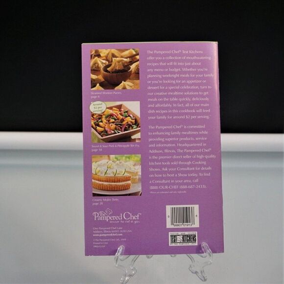 PAMPERED CHEF Cookbook Season's Best Recipes Spring Summer 2009 Recipe Booklet - Picture 2 of 8